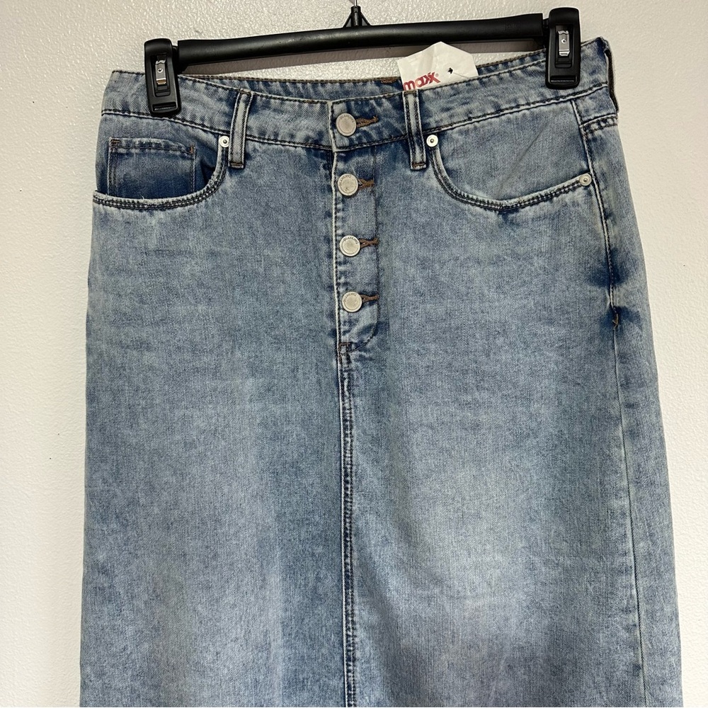 NWT Blank NYC Maxi Denim Skirt - Picture 4 of 7